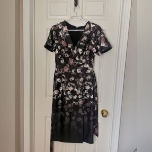 2/$40 Alex Marie faux wrap dress size 4